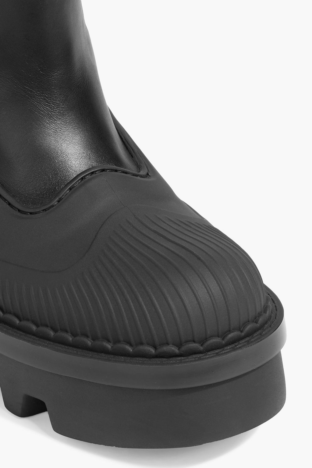 CHLOÉ Raina leather platform over-the-knee boots