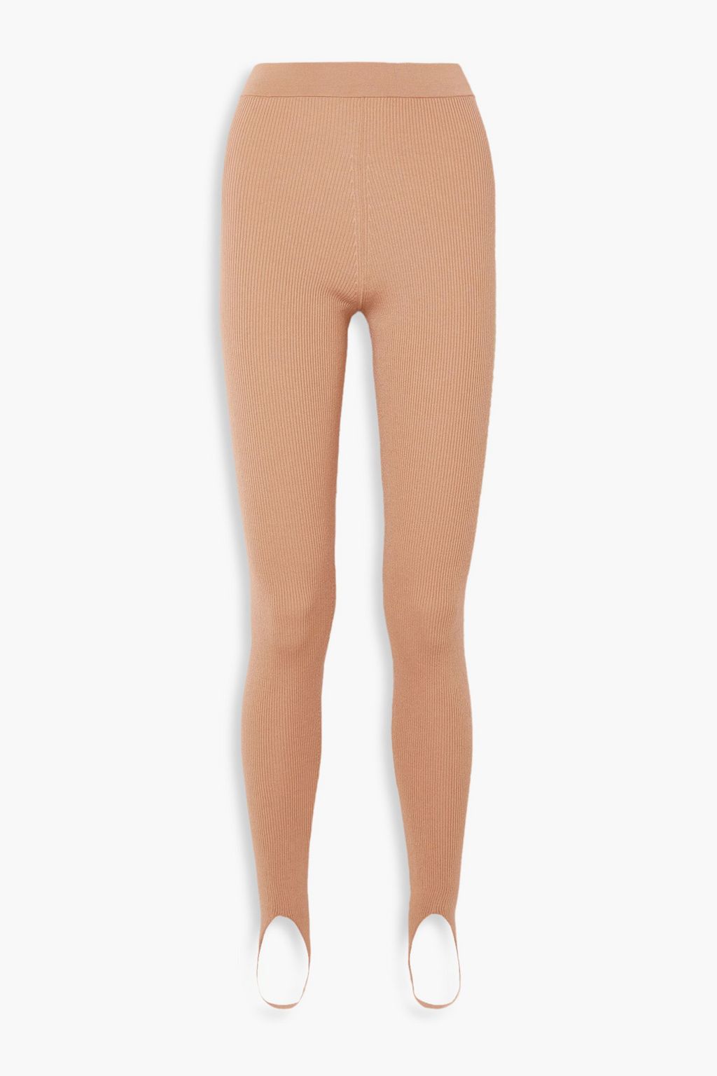 TOM FORD Ribbed cashmere-blend stirrup leggings