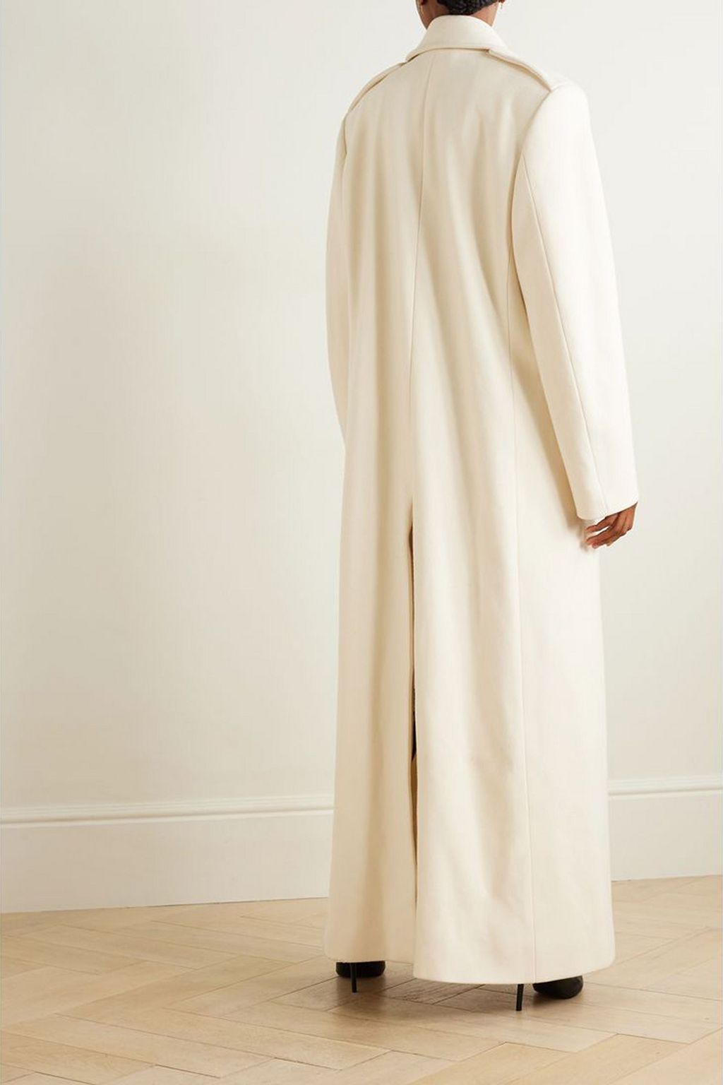 STELLA MCCARTNEY Oversized double-breasted wool coat