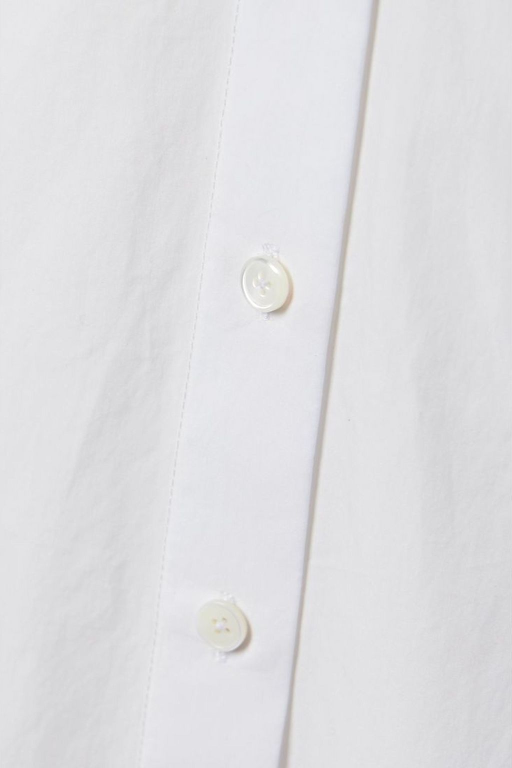 KHAITE Lago cotton-poplin shirt