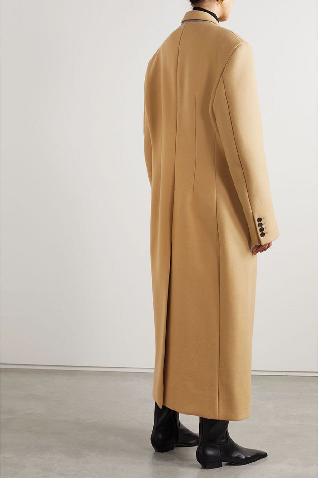 KHAITE Bontin wool-blend felt coat