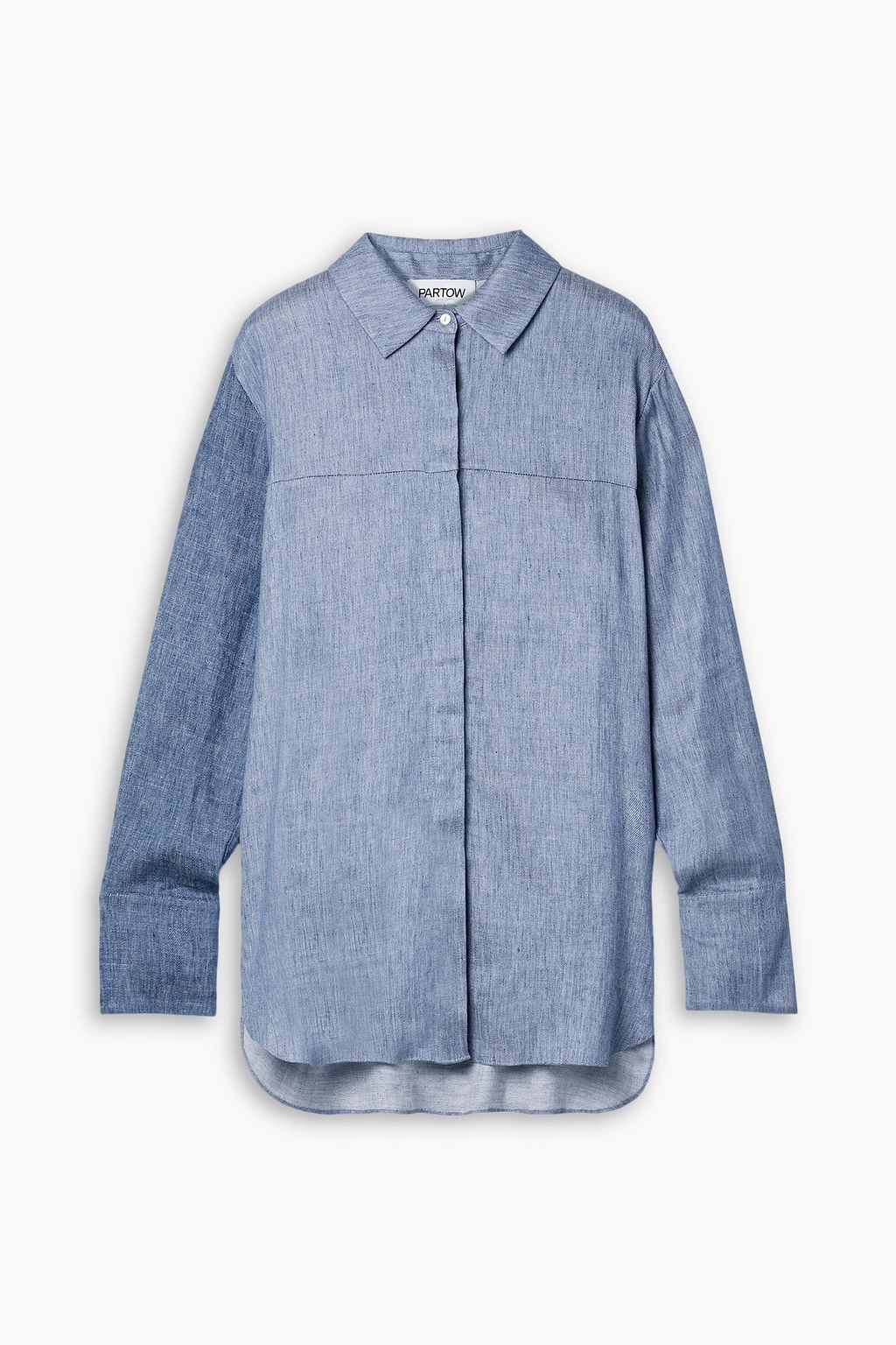 PARTOW ツートーン シャンブレー シャツ | THE OUTNET (アウトネット)