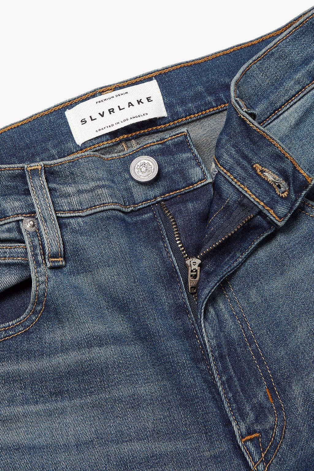 SLVRLAKE Roxy mid-rise slim-leg jeans