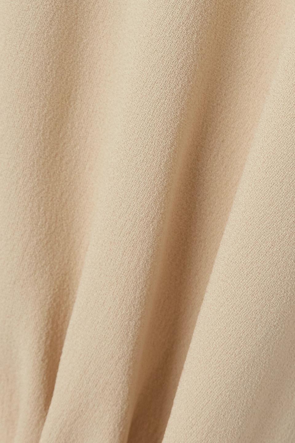 ROWEN ROSE DRAPED CREPE MAXI DRESS