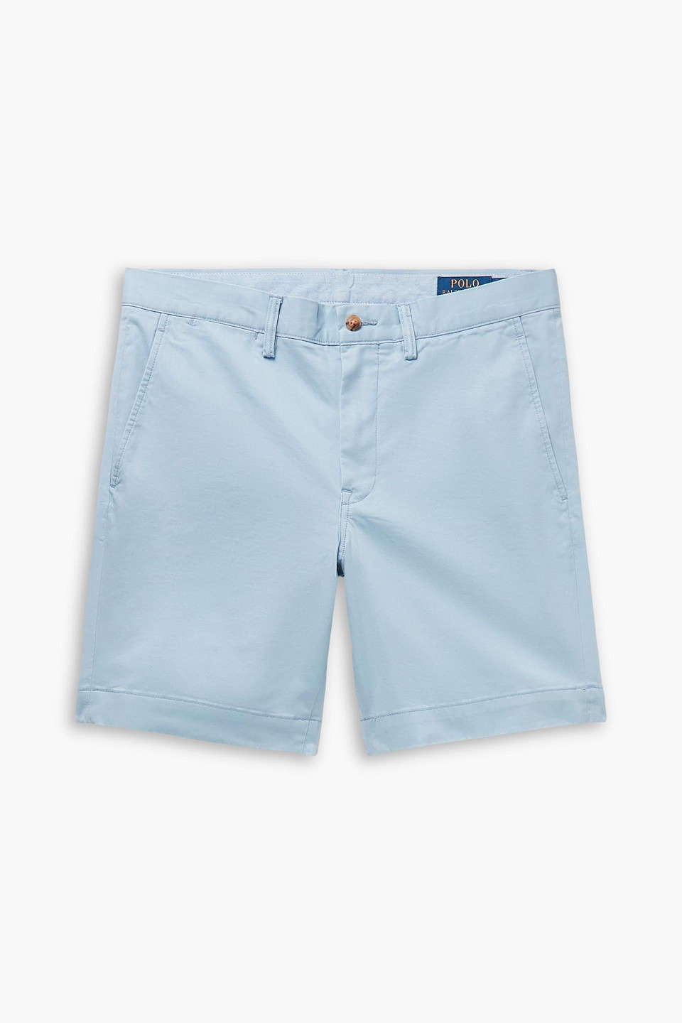 polo ralph lauren - straight-leg stretch-cotton twill shorts - blue - 30
