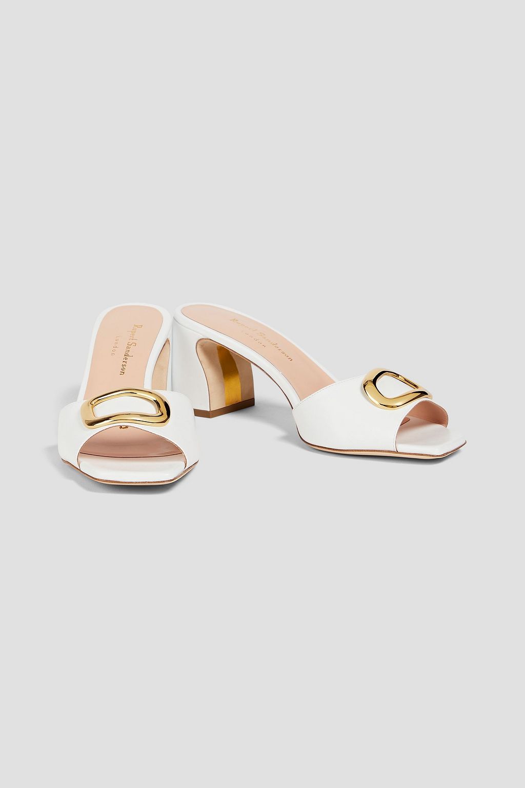 RUPERT SANDERSON Embellished leather sandals