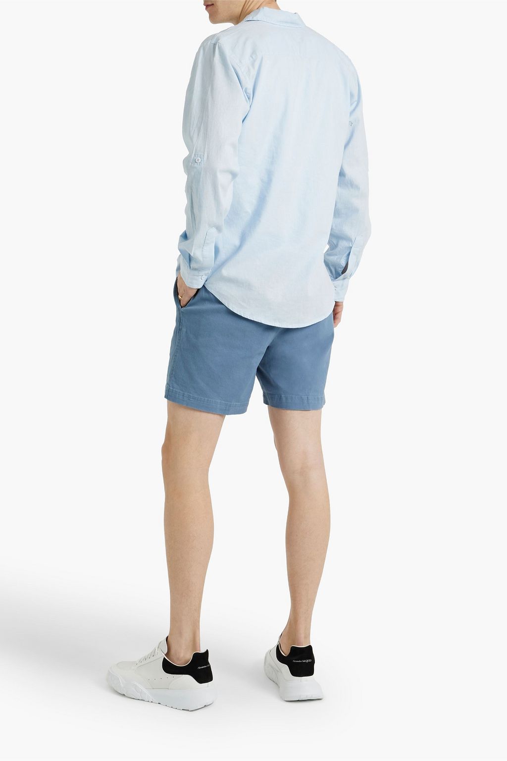 ONIA Linen-blend shirt