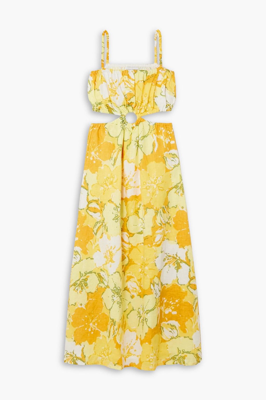 FAITHFULL THE BRAND El Rio cutout floral-print linen maxi dress