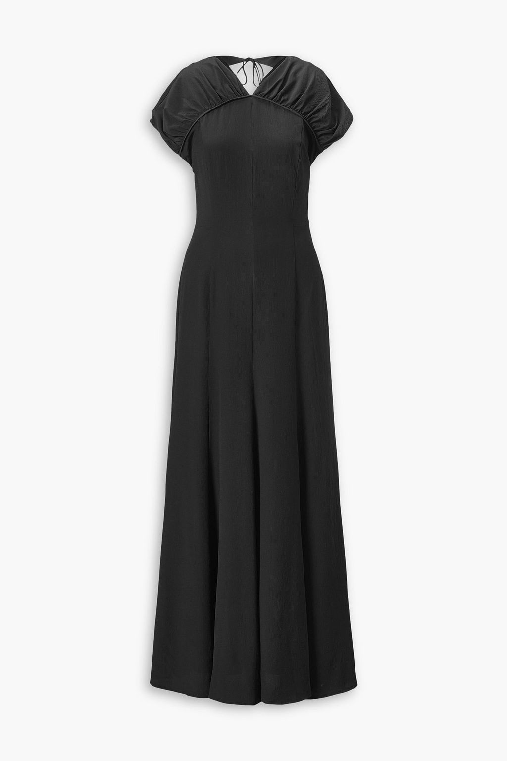 TOVE Yves open-back silk-crepe maxi dress | THE OUTNET