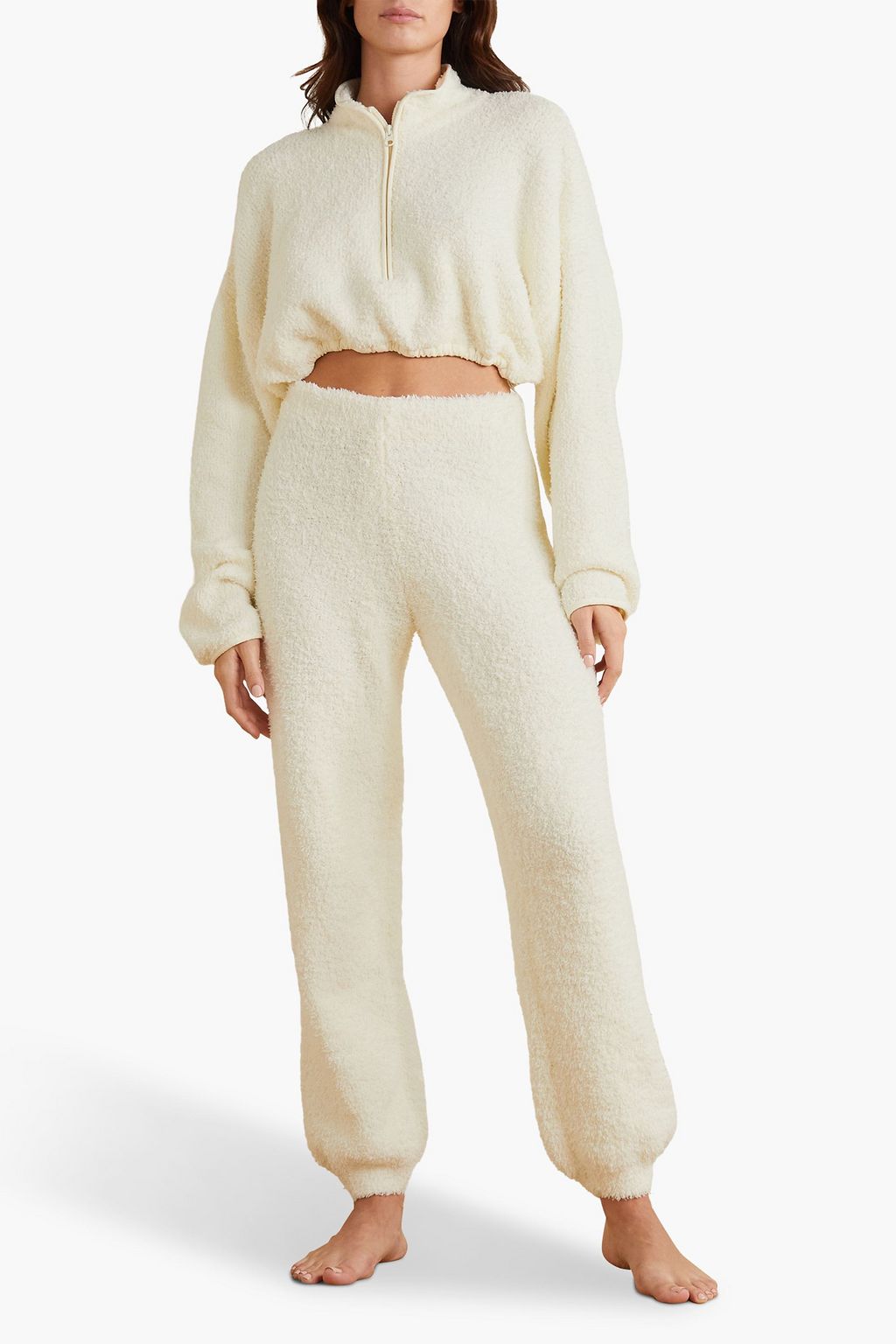 SKIMS Cozy Knit bouclé track pants THE