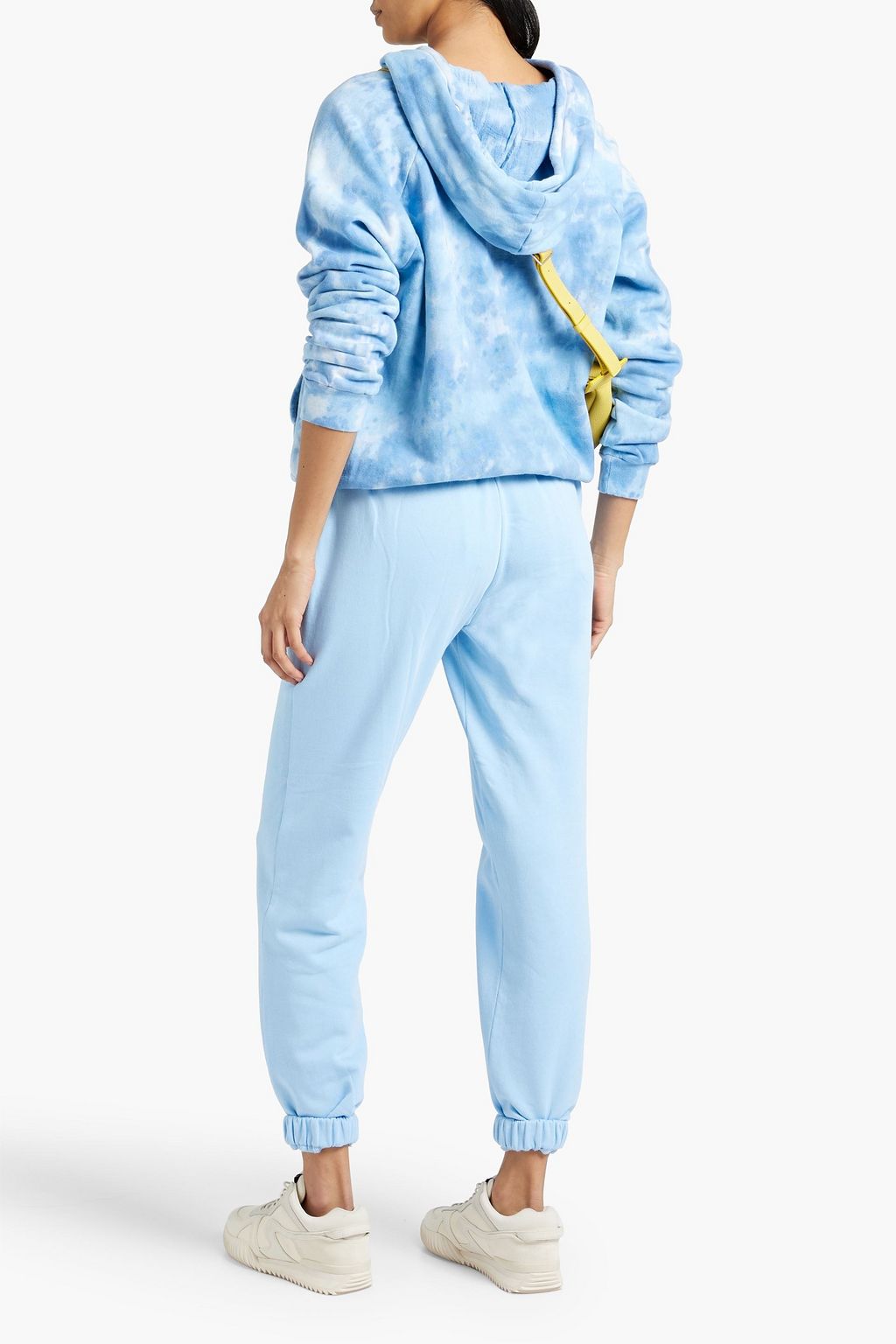 HONORINE Noah tie-dyed cotton-fleece hoodie