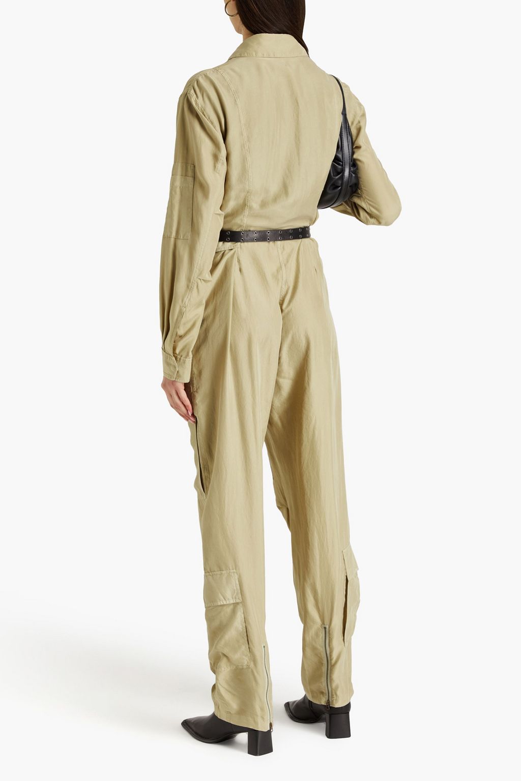 RAG & BONE Jaden washed-silk jumpsuit