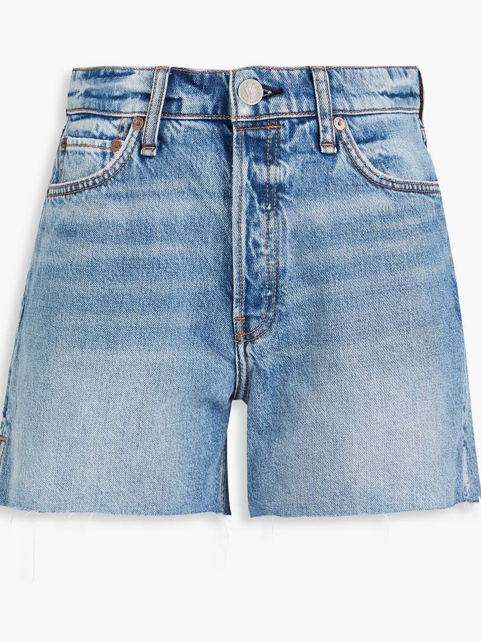 vintage cut off distressed denim shorts