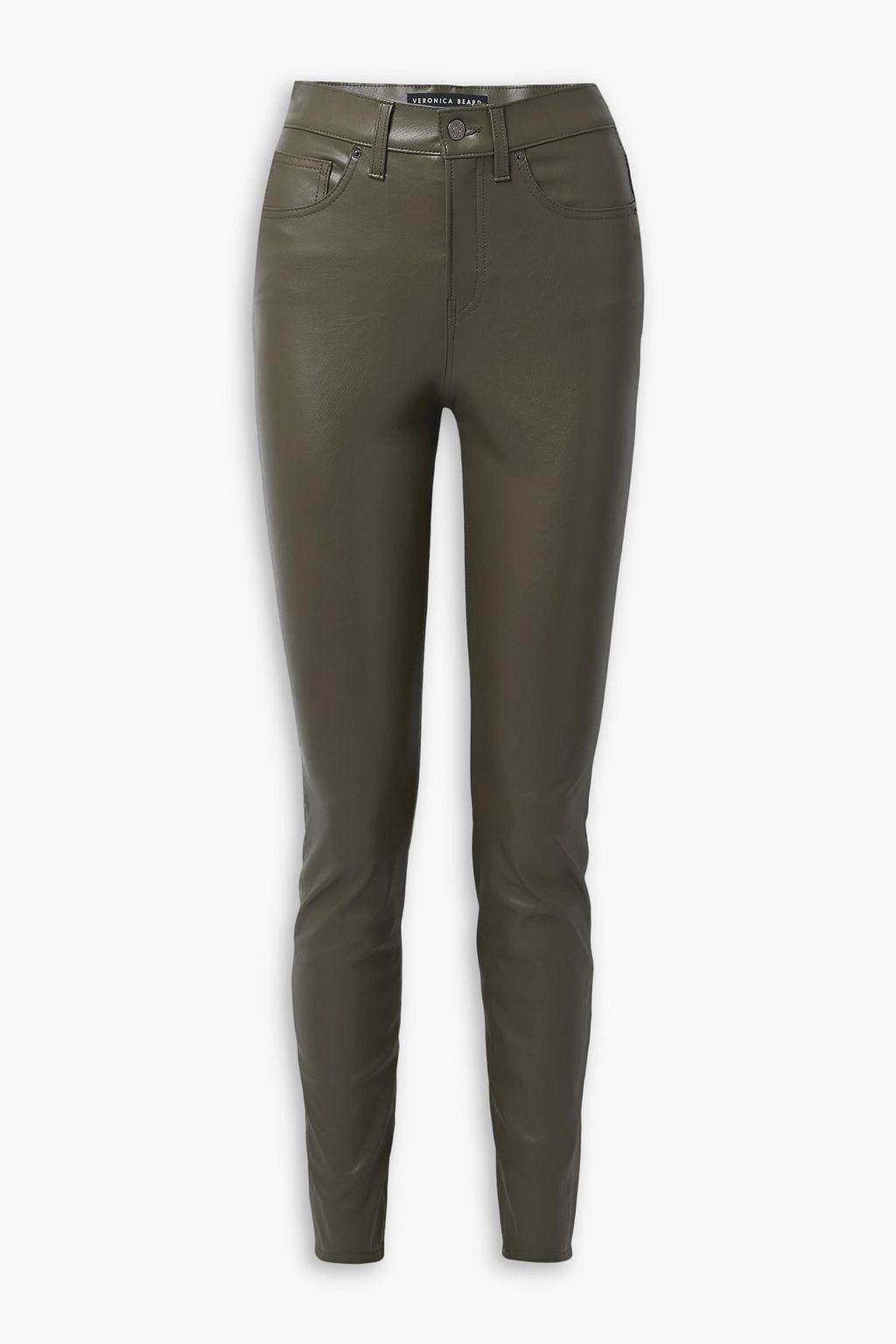 VERONICA BEARD Debbie faux leather skinny pants THE OUTNET