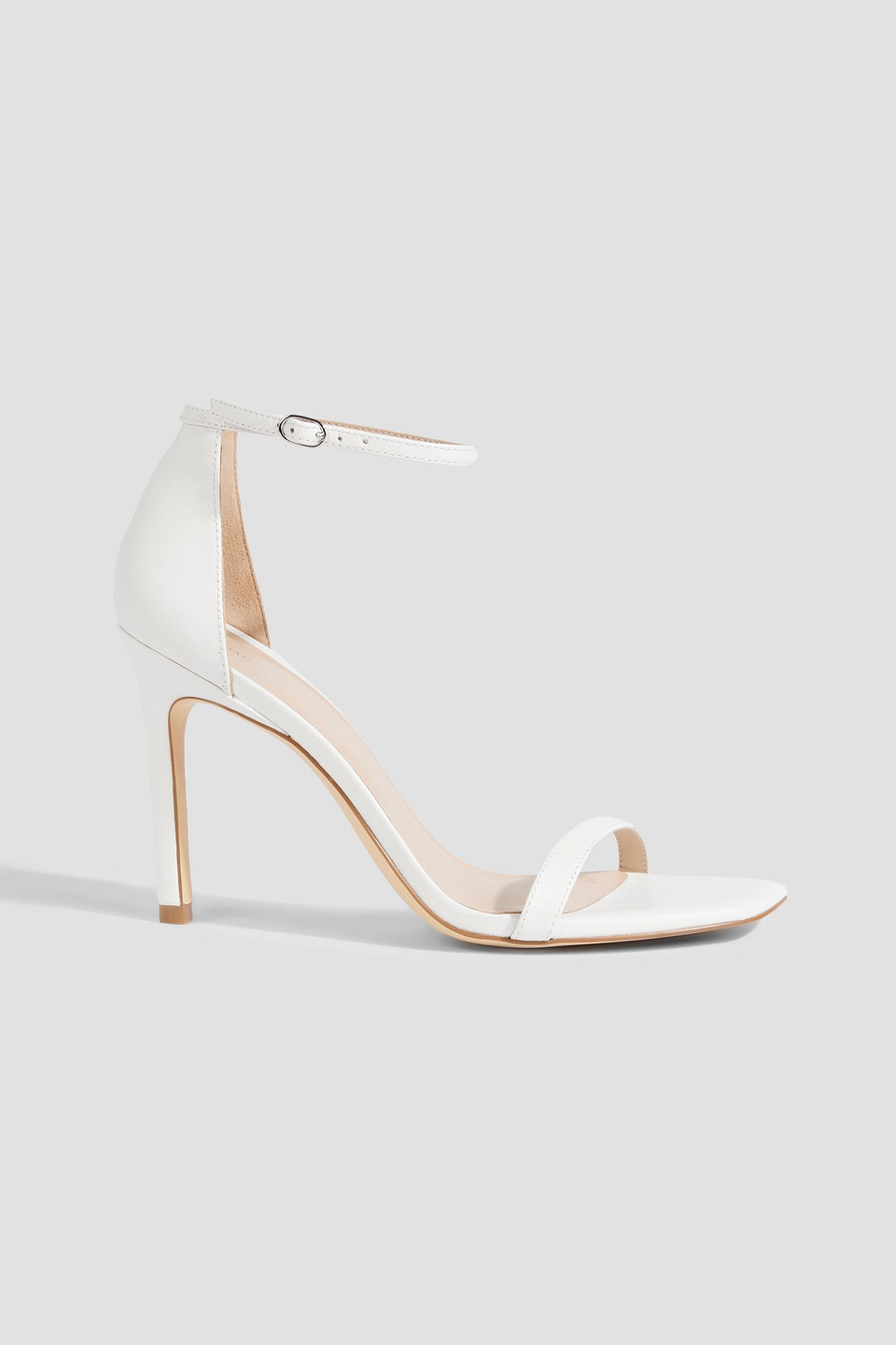 Stuart Weitzman - Amelina 95 leather sandals - White - EU 42.5