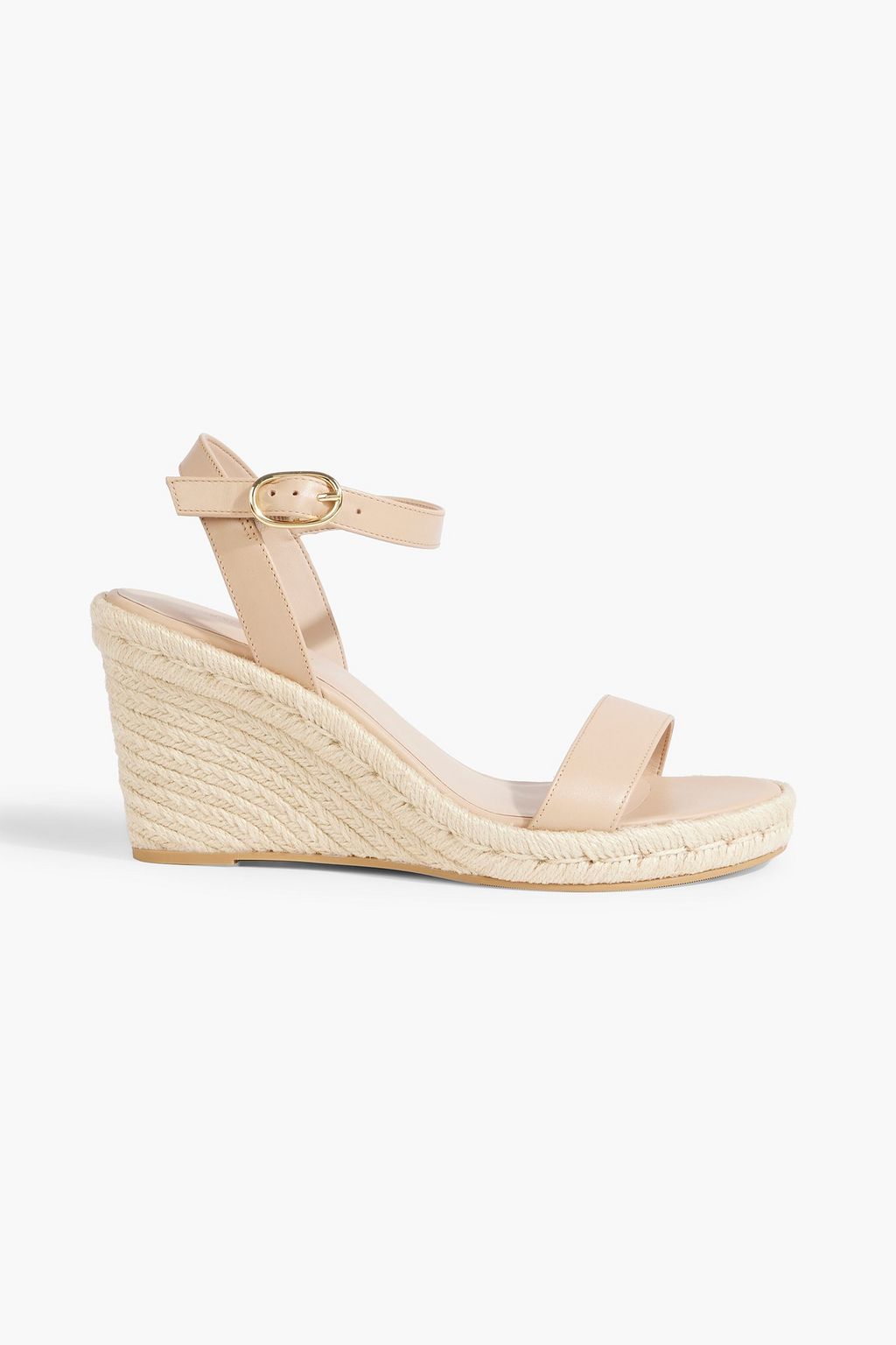 Billie leather espadrilles wedge mules