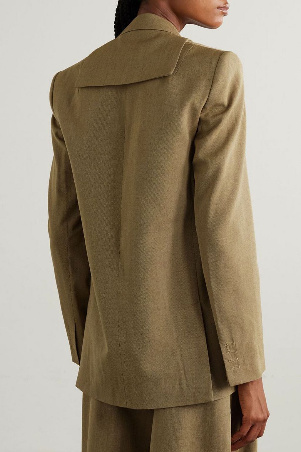 TIBI Wool-twill blazer