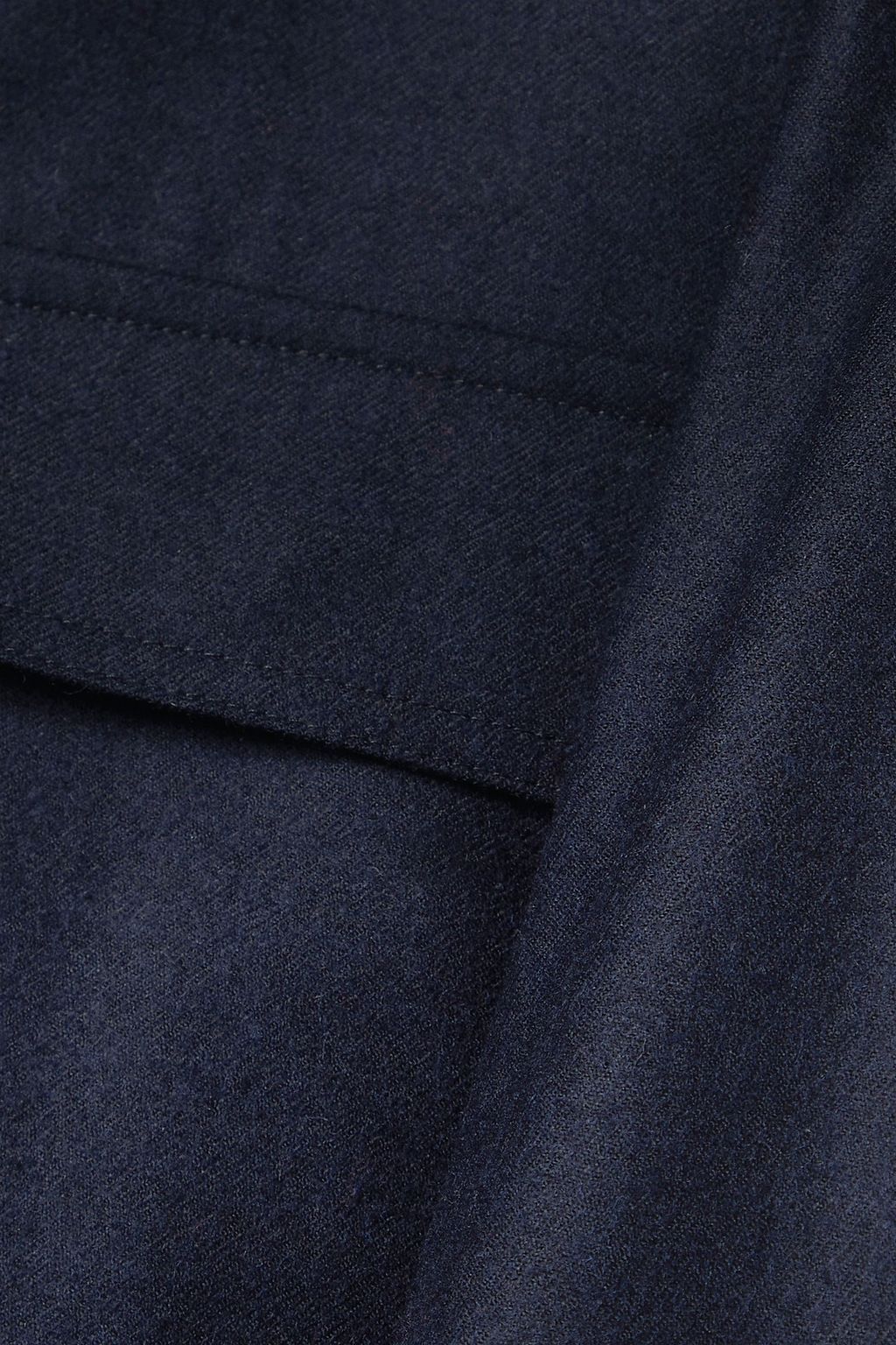 TIBI Wool-flannel shirt
