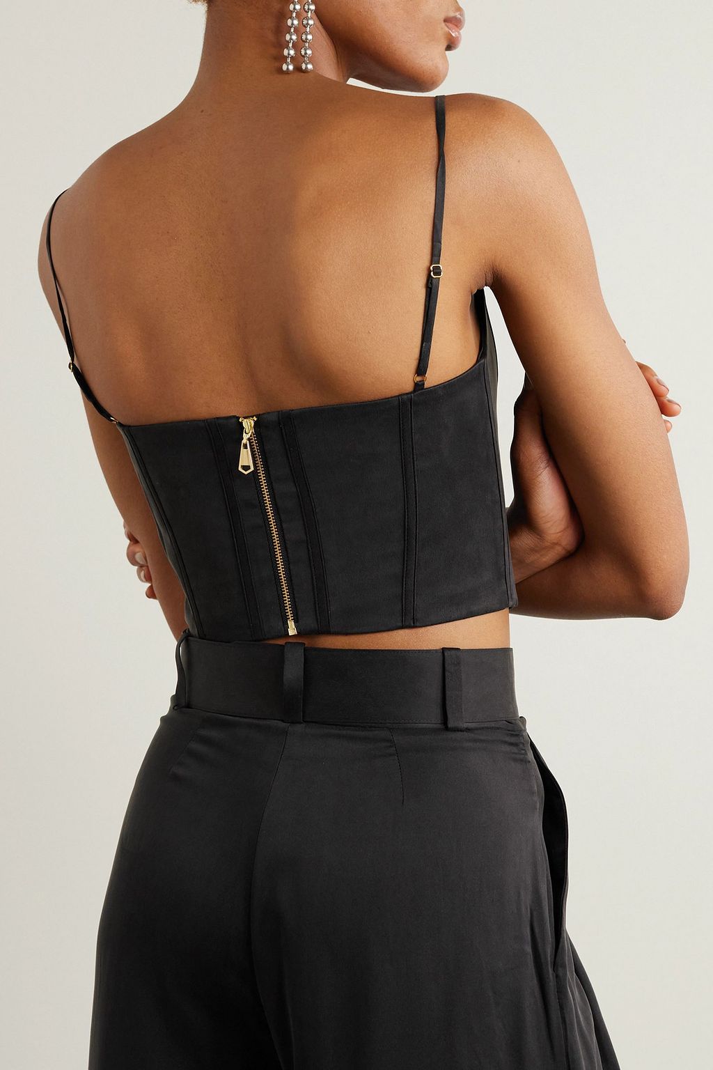 ZIMMERMANN Silk bustier top