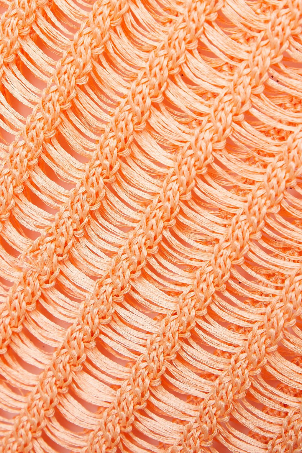 SOLID & STRIPED The Ryan open-knit mini dress