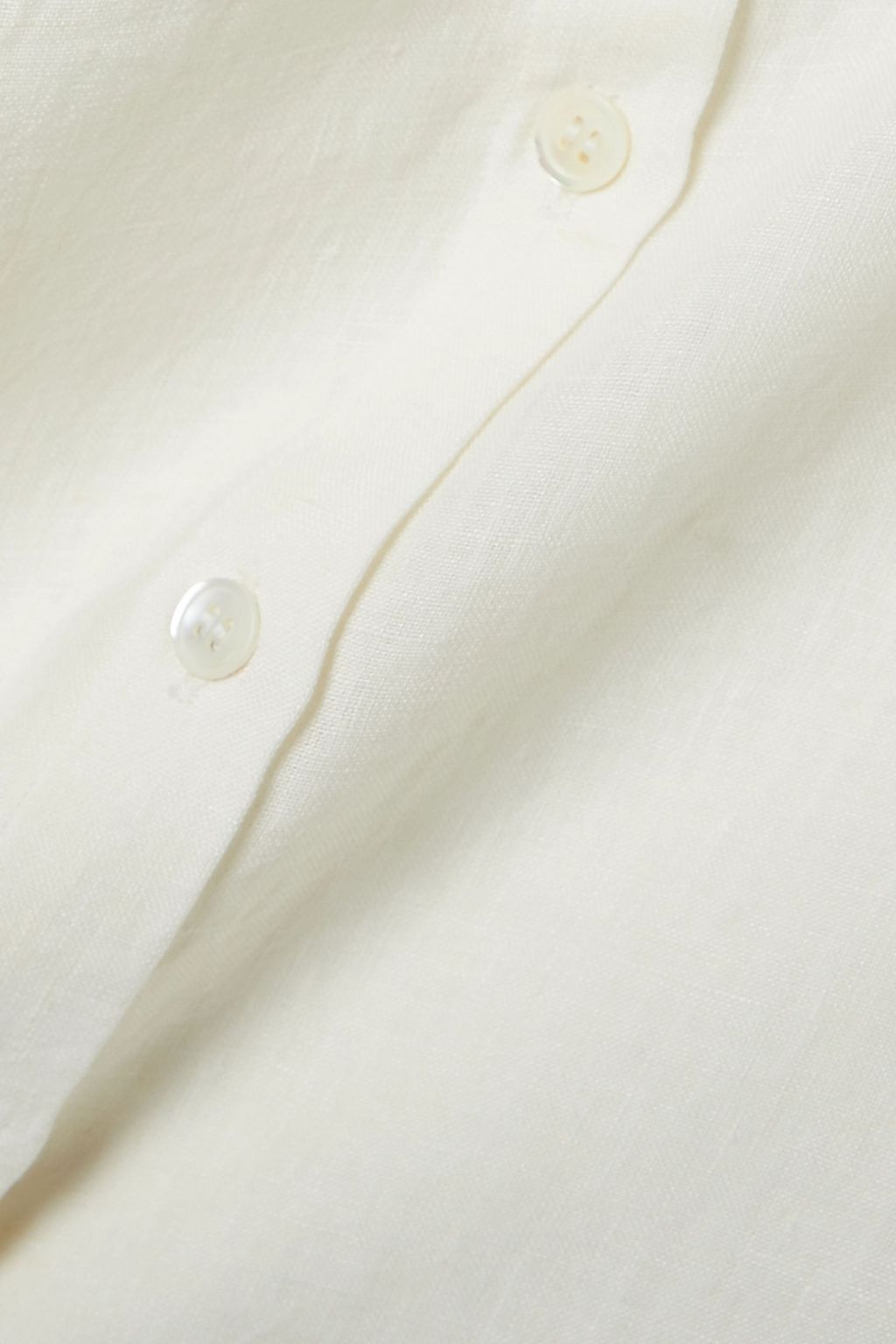 EMPORIO SIRENUSE Jinny cropped linen top