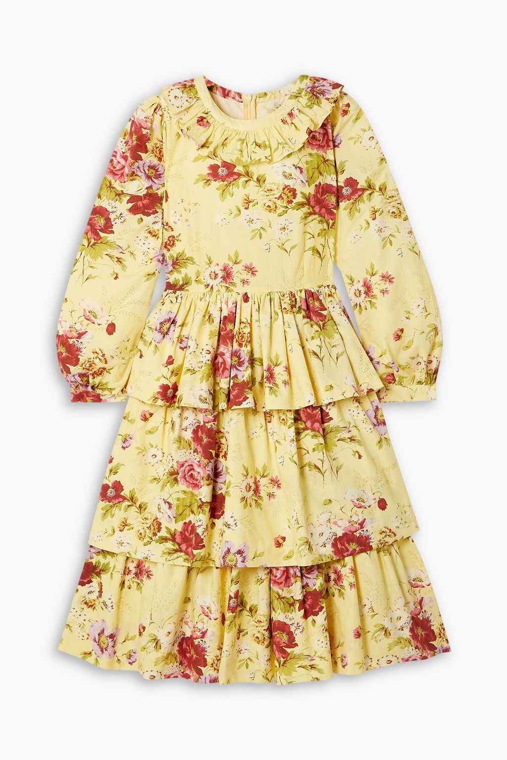 Laura ashley yellow floral on sale dress