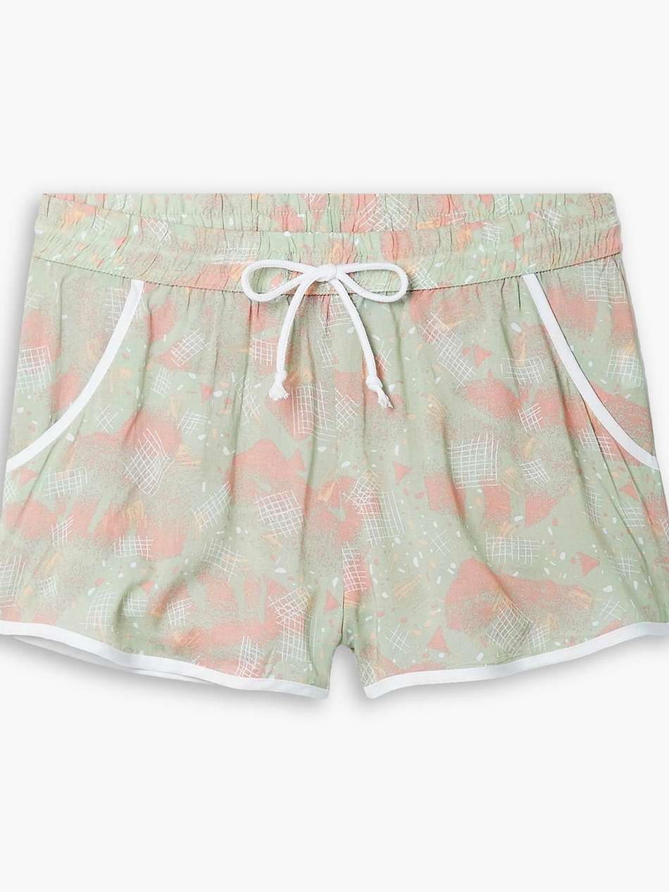 hanna printed voile shorts