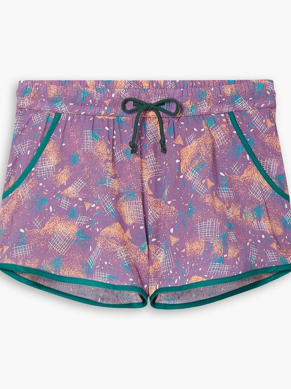 hanna printed voile shorts