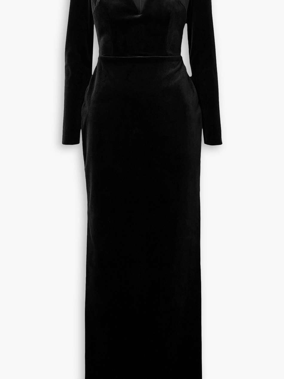 elison velvet gown