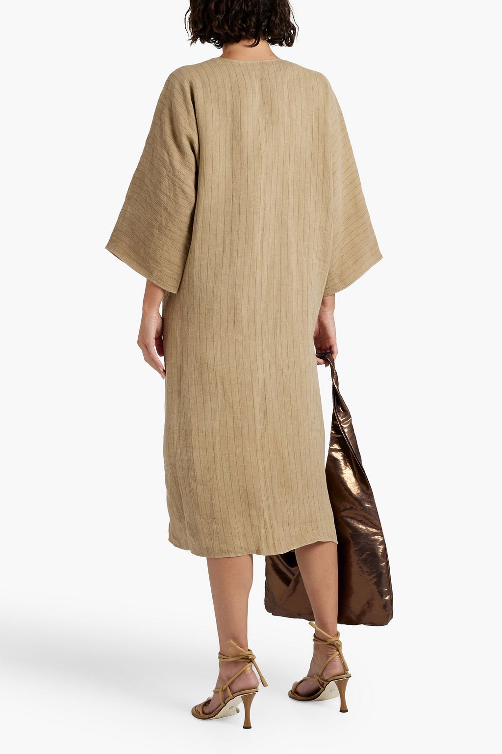 CORTANA Paja pinstriped linen jacket