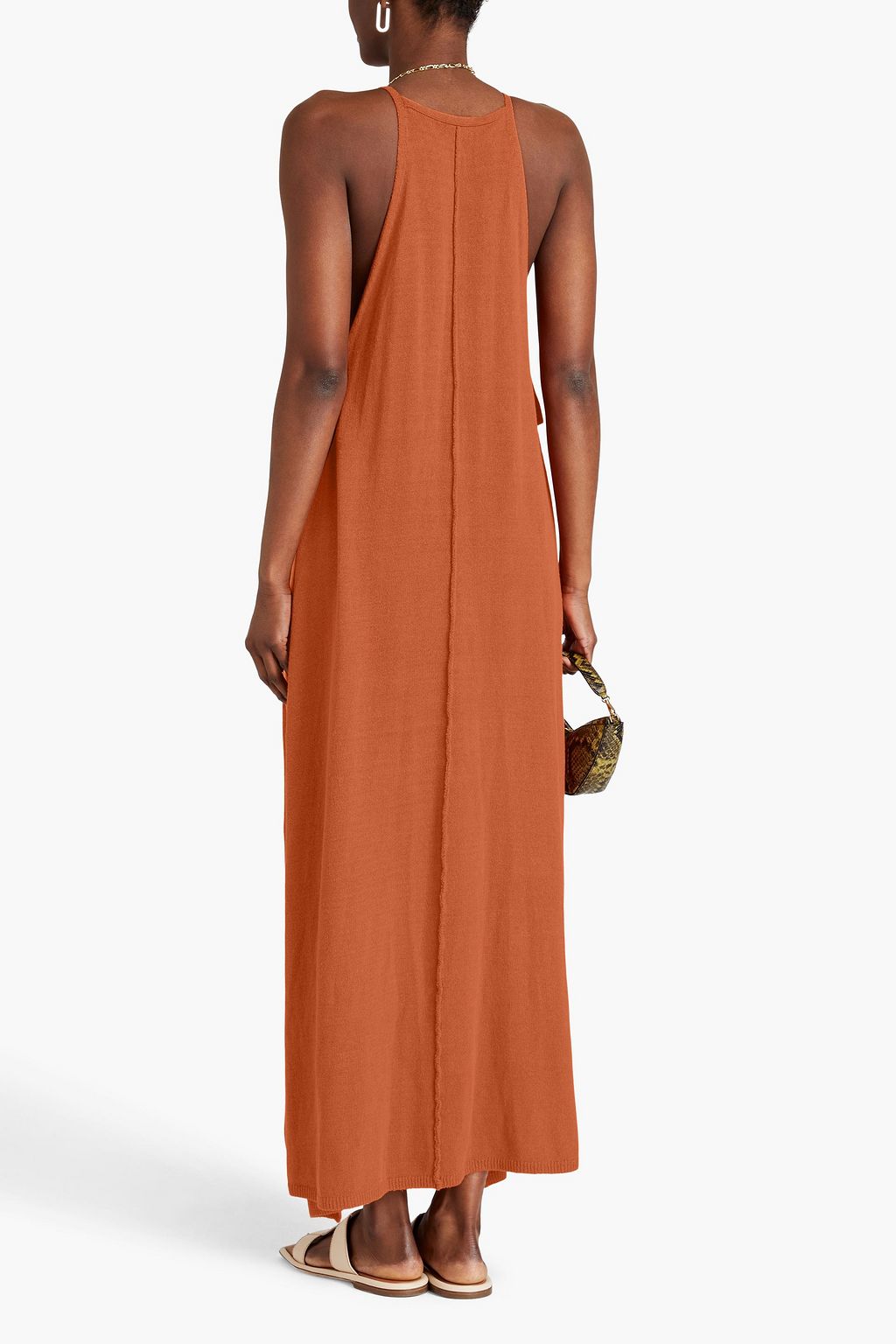 CULT GAIA Remi convertible linen-blend maxi dress