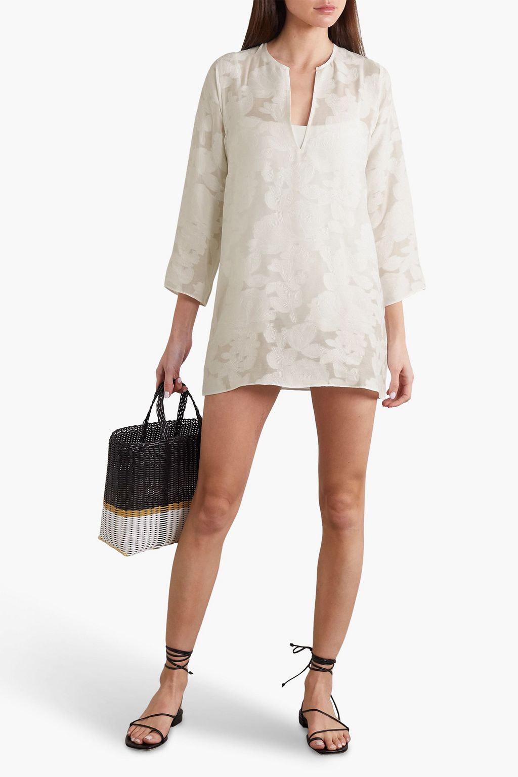 MARIE FRANCE VAN DAMME Jacquard tunic