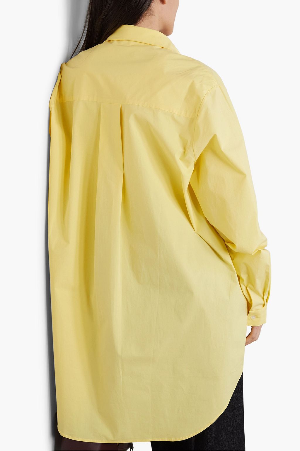 ANNA QUAN Jack oversized stretch-cotton poplin shirt