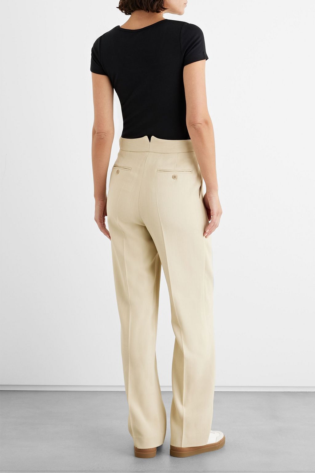 IRIS & INK Margaux stretch-ECOVERO™ jersey bodysuit