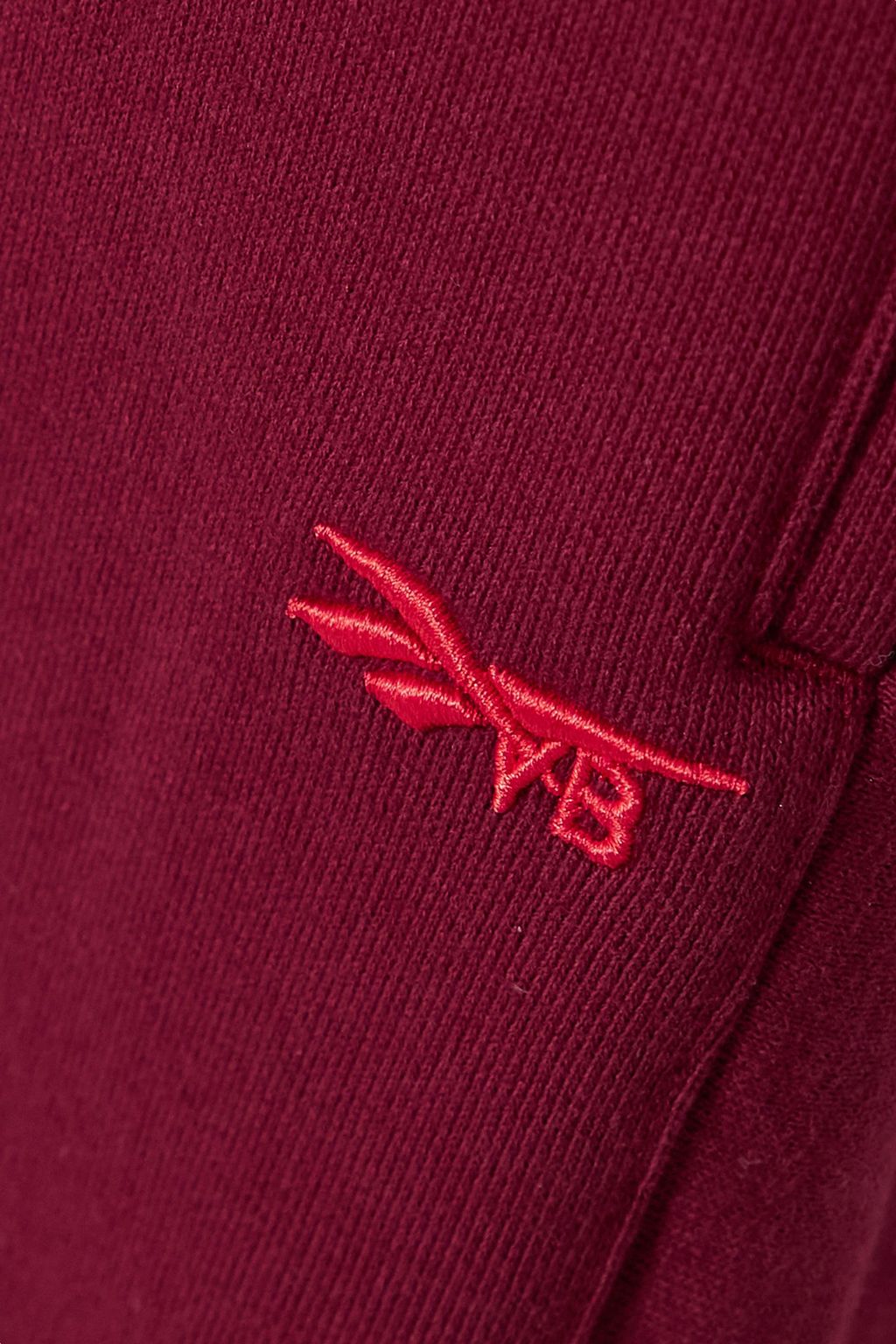 REEBOK X VICTORIA BECKHAM Embroidered French cotton-terry track pants