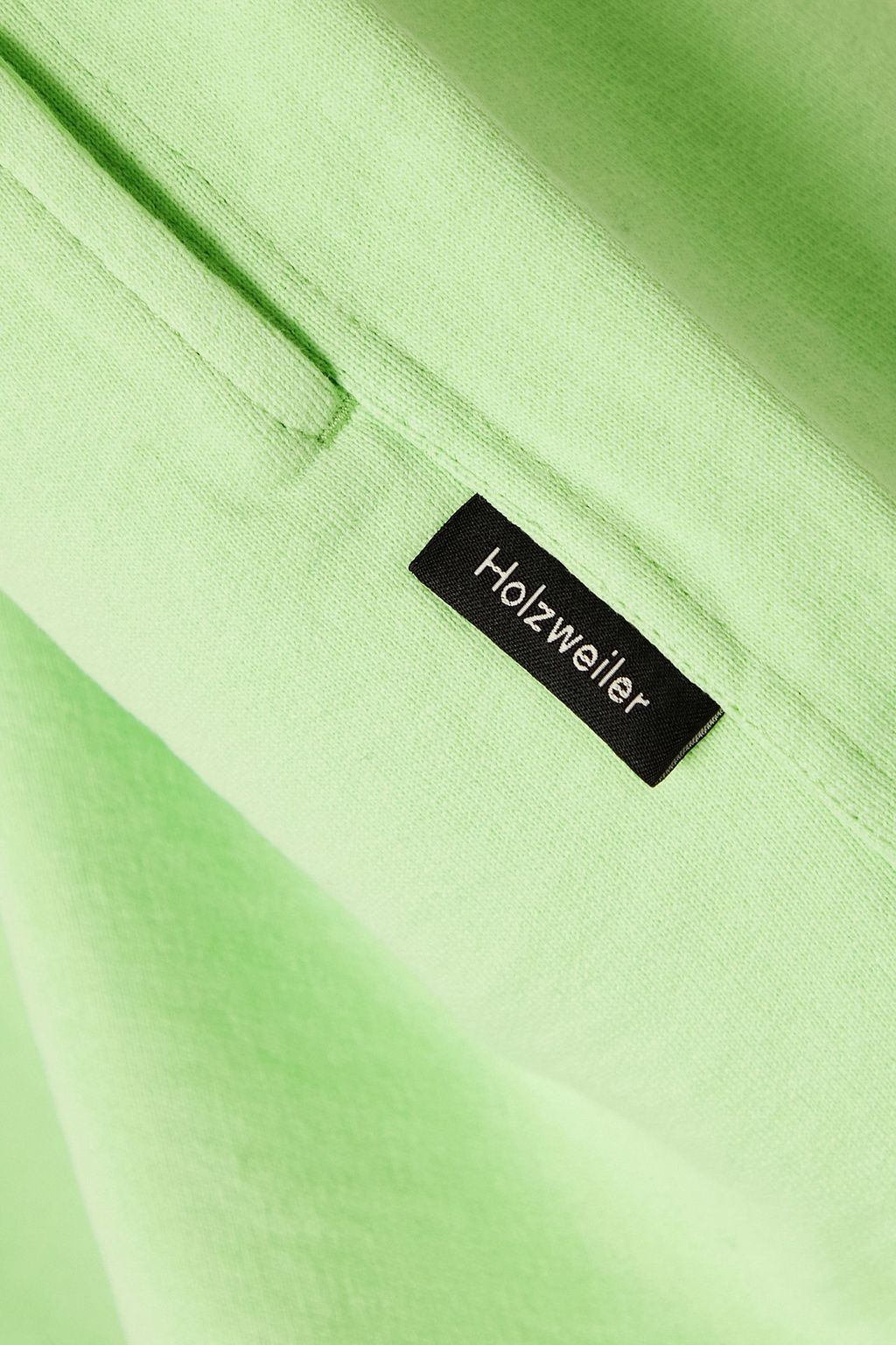 HOLZWEILER Musan French cotton-terry shorts