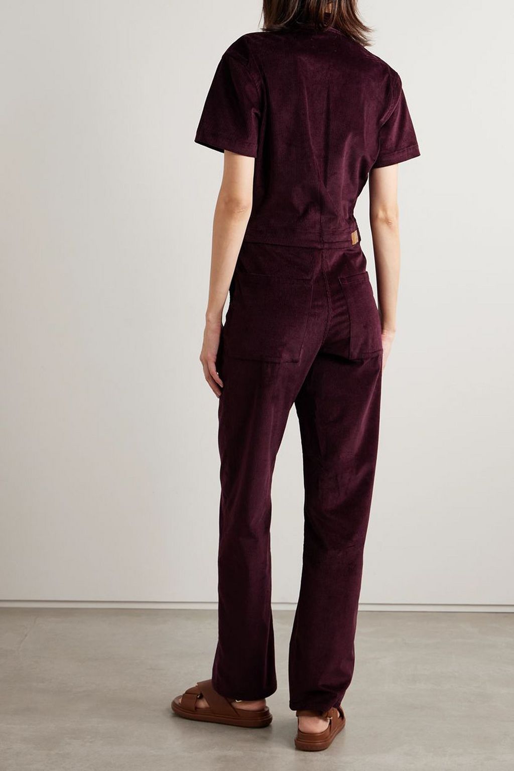 RIVET UTILITY Icon cotton-blend twill jumpsuit