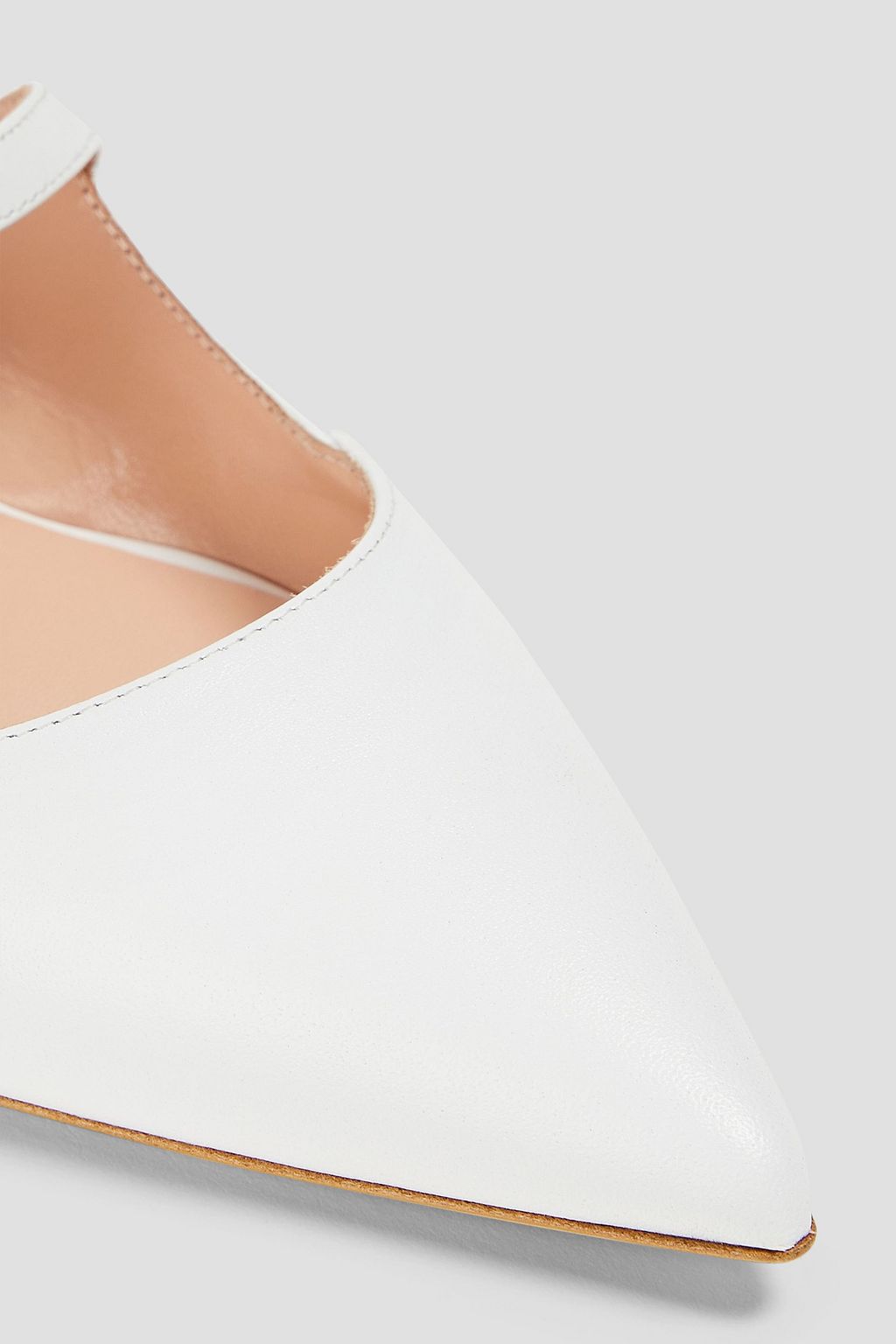 RUPERT SANDERSON Leather mules
