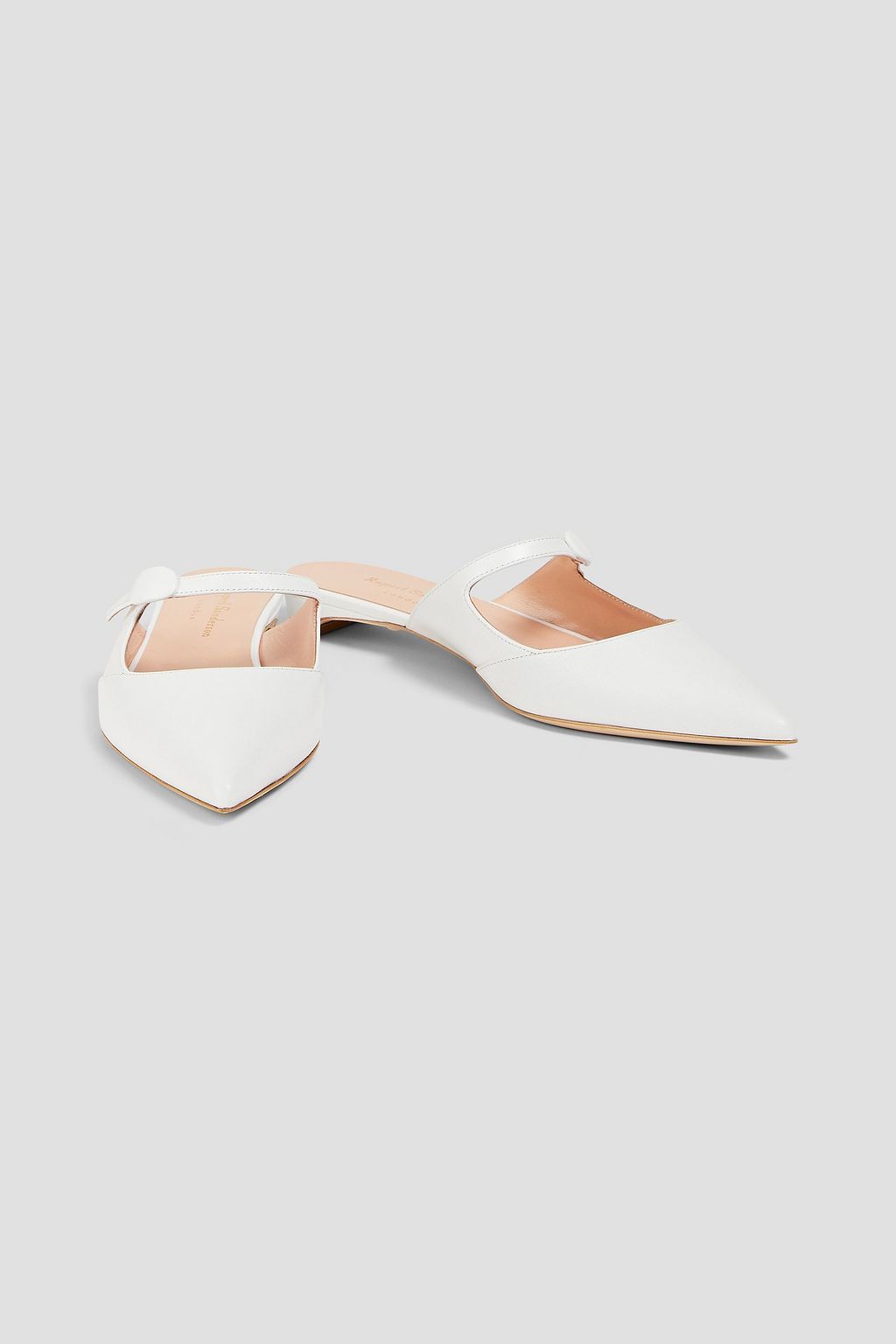 RUPERT SANDERSON Leather mules