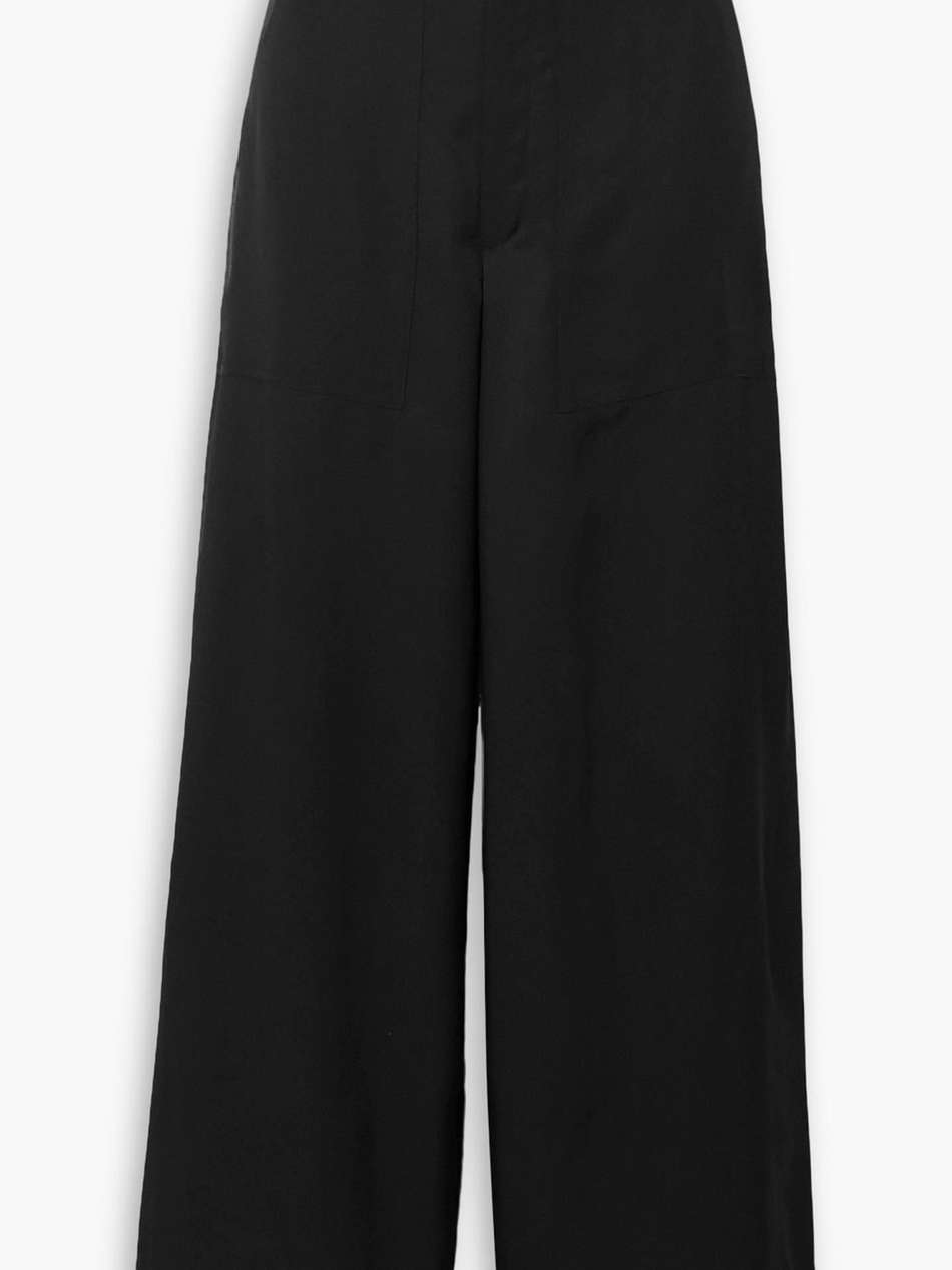 timber twill wide-leg pants