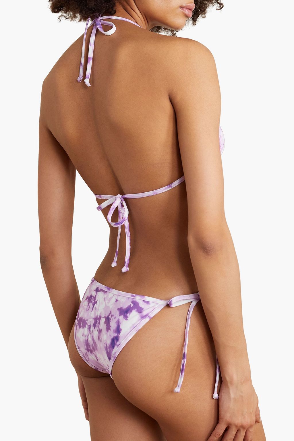 FAITHFULL Hazel paisley-print recycled bikini briefs