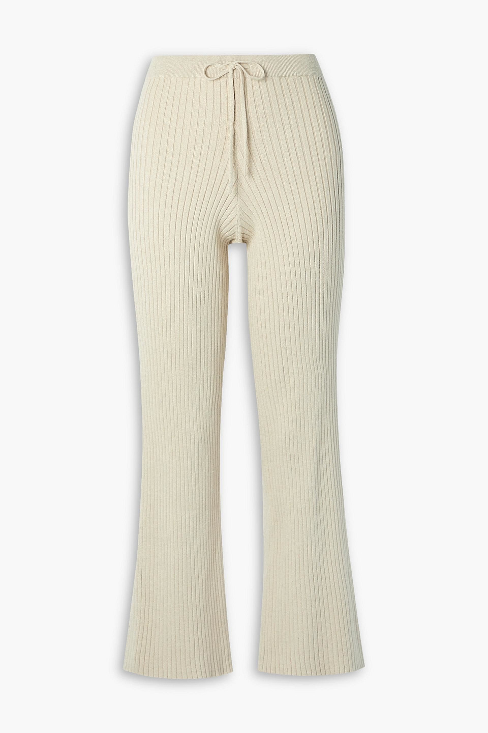 Skin - Kennedy ribbed cotton-blend pants - Neutral - L