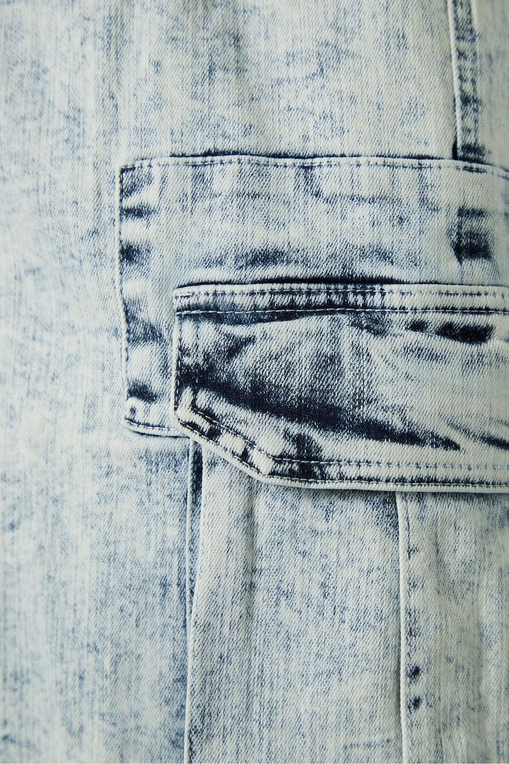 NORMA KAMALI Acid-wash cotton-jersey tapered pants