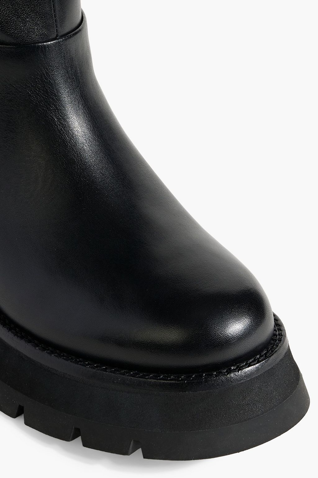3.1 PHILLIP LIM حذاء بوت «كيت» بطول الركبة من الجلد