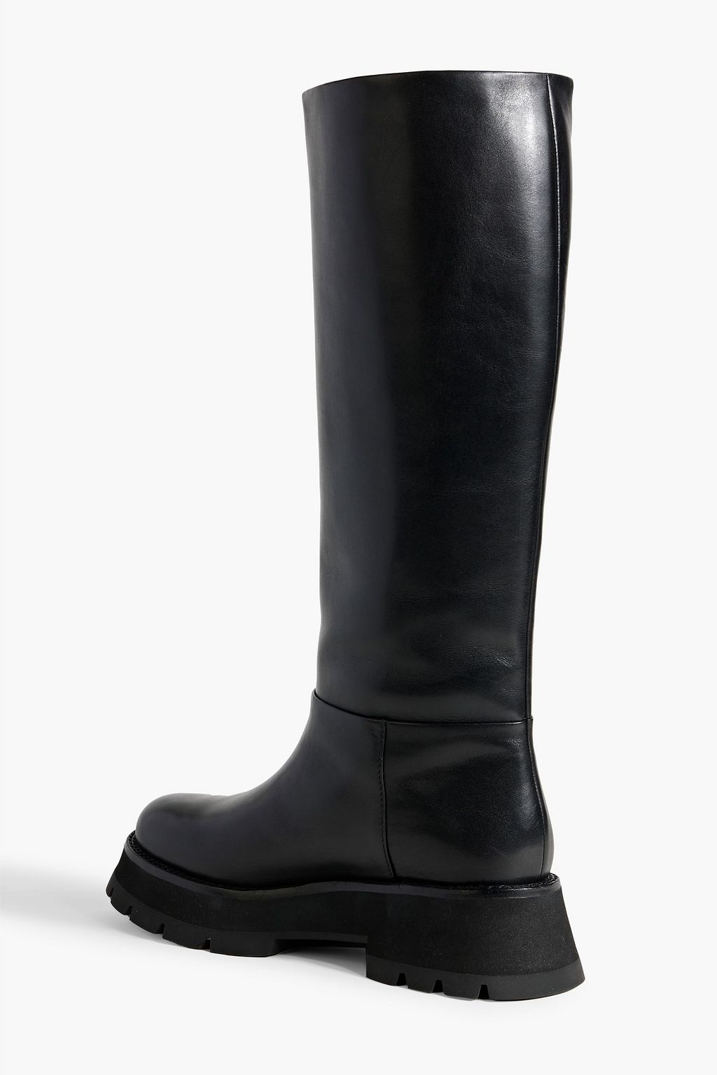 3.1 PHILLIP LIM حذاء بوت «كيت» بطول الركبة من الجلد
