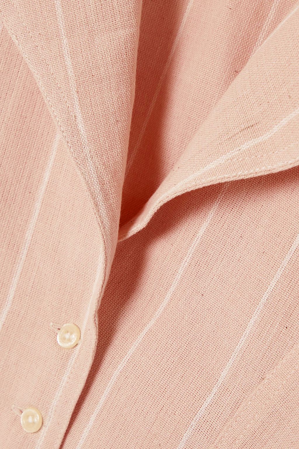 SINDISO KHUMALO + The Vanguard Rosa striped cotton blouse