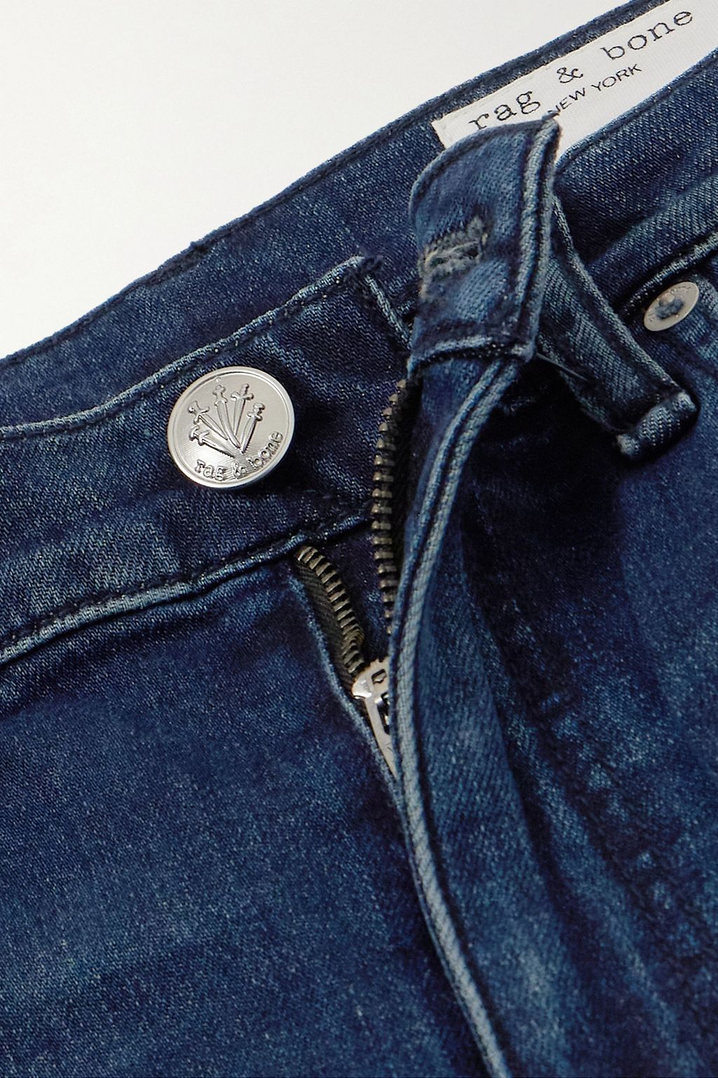 RAG & BONE Wren cropped high-rise slim-leg jeans