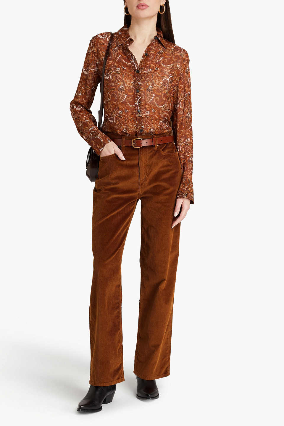 Rag & Bone Dawn Pant In Brown