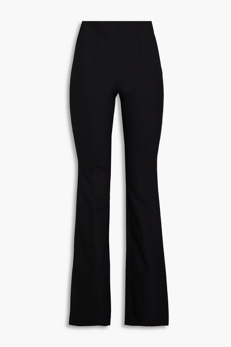 Rag & Bone Simone Stretch-cotton Twill Flared Pants In Black