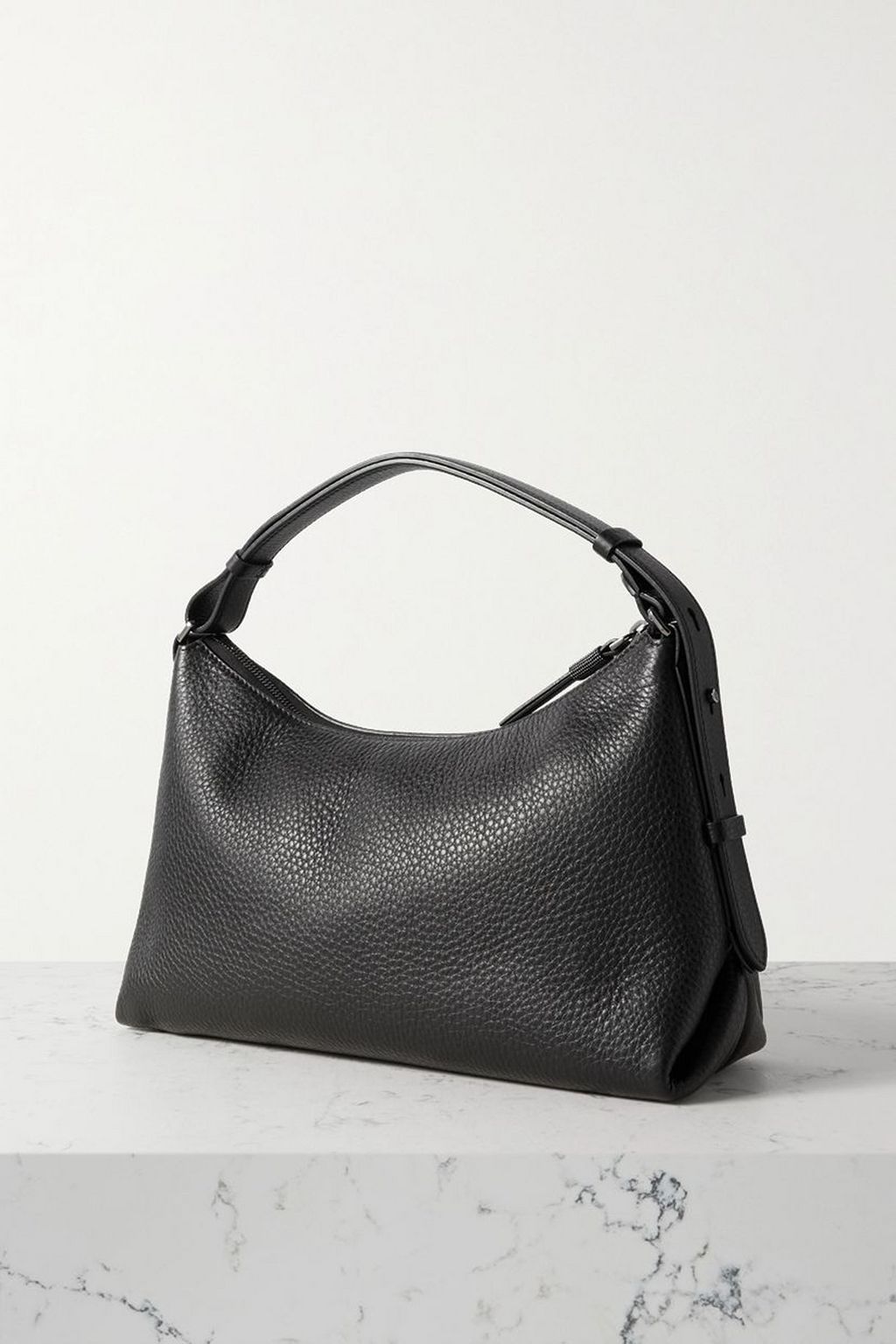 BRUNELLO CUCINELLI Textured-leather shoulder bag